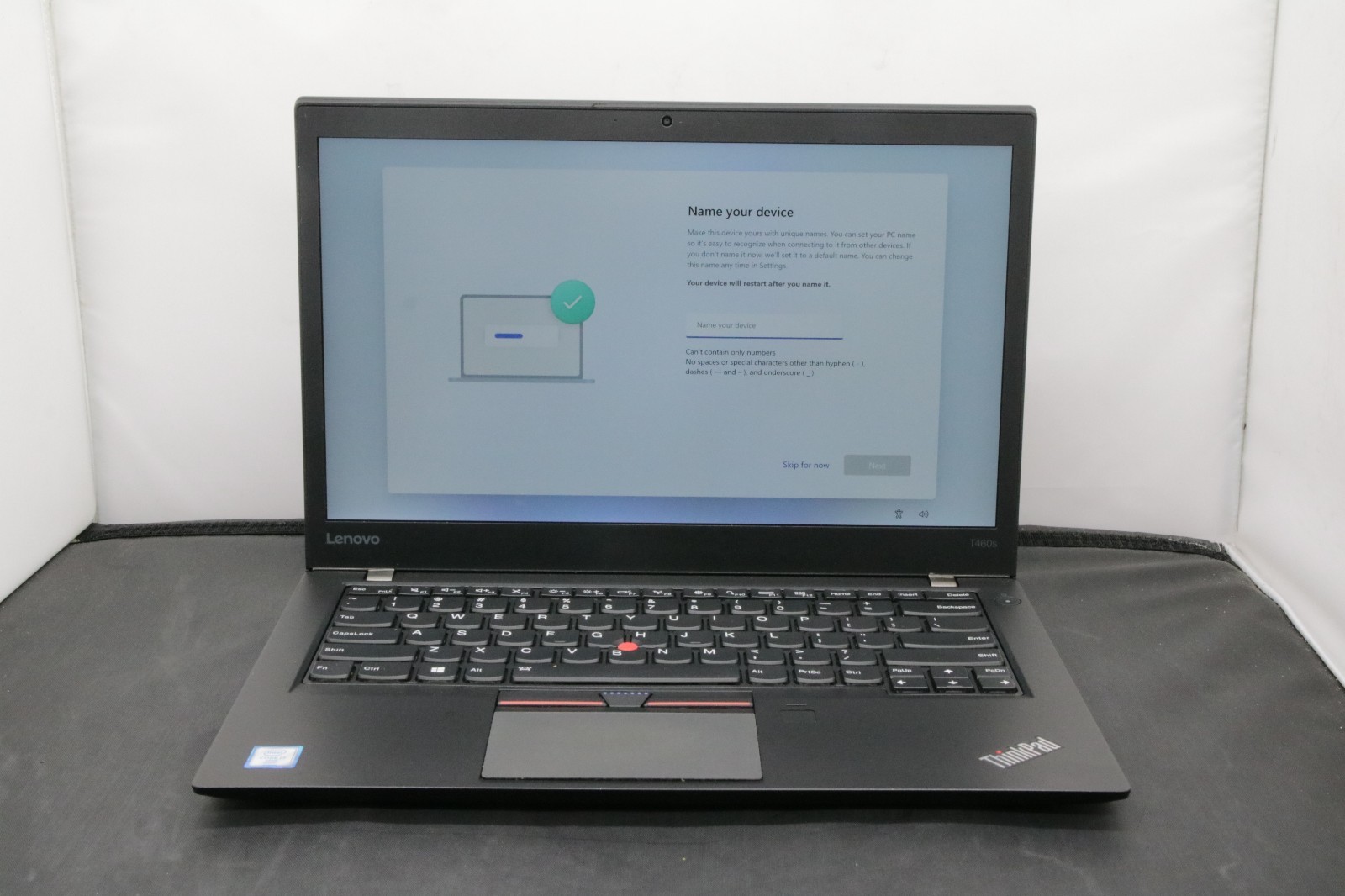 Lenovo ThinkPad T460s – i7-6600U – 4GB, 256GB, Windows 11 +Adapter