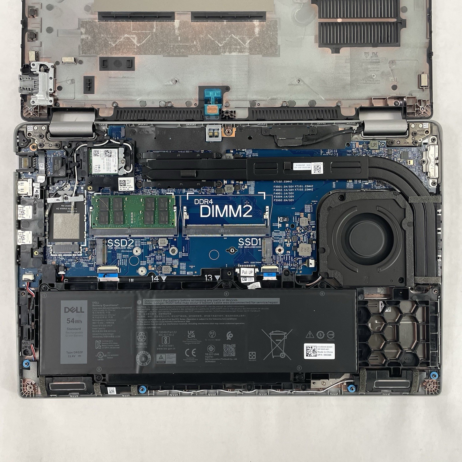 Dell Latitude 5540 15.6″ i7-1365U 4.75 GHz 8 GB RAM No SSD No OS Missing 9 Key
