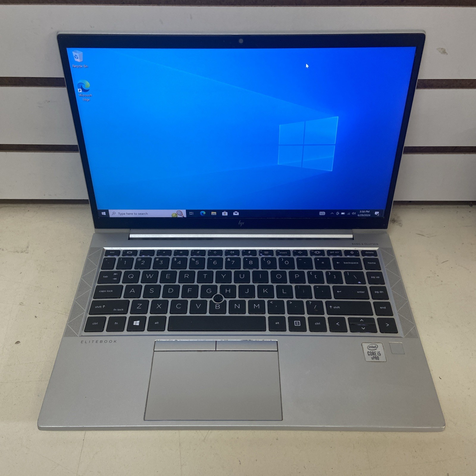HP Elitebook 840 G7/1.7ghz Core i5-10th gen QUAD/12GB/128GB SSD/14″-W10Pro