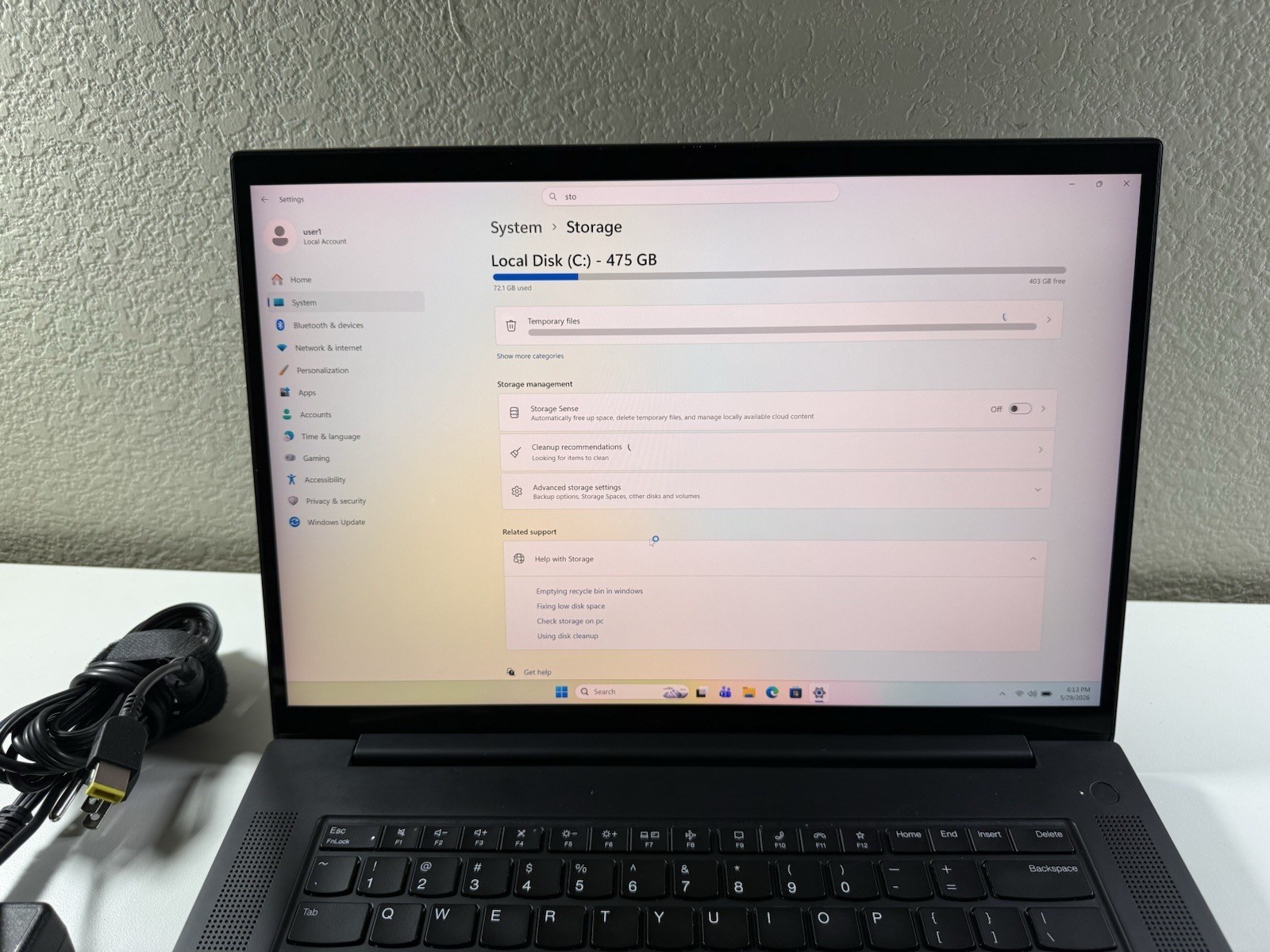 LENOVO THINKPAD P1 Gen 4 TOUCH 4k I7-11850H 512GB 16GB RAM NVIDIA T1200 WIN 11