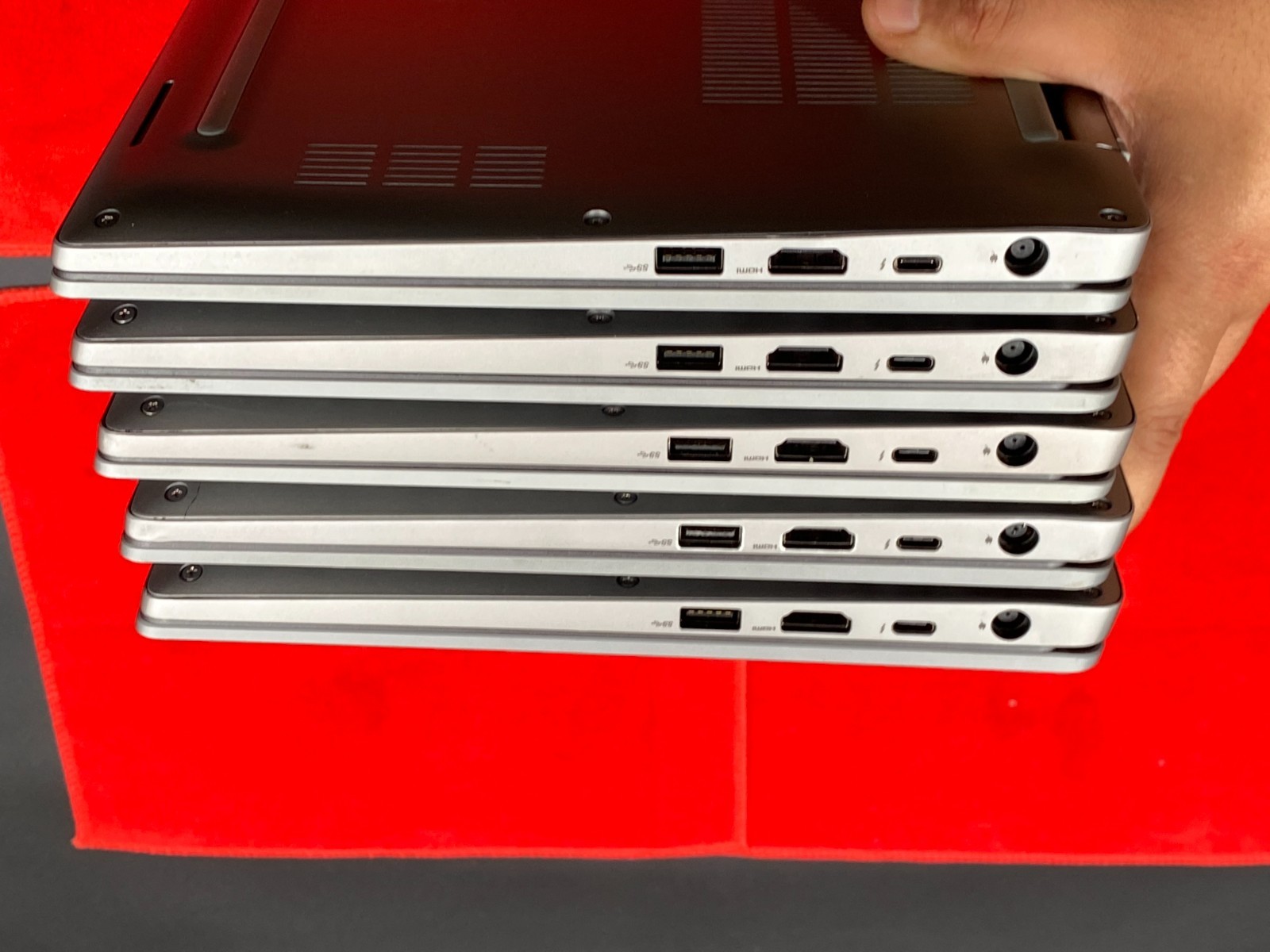 6 LOT DELLLATITUDE 7400 TOUCHSCREEN i5-8265U 16GBRAM 256GB SSD WINDOWS11+CHARGER