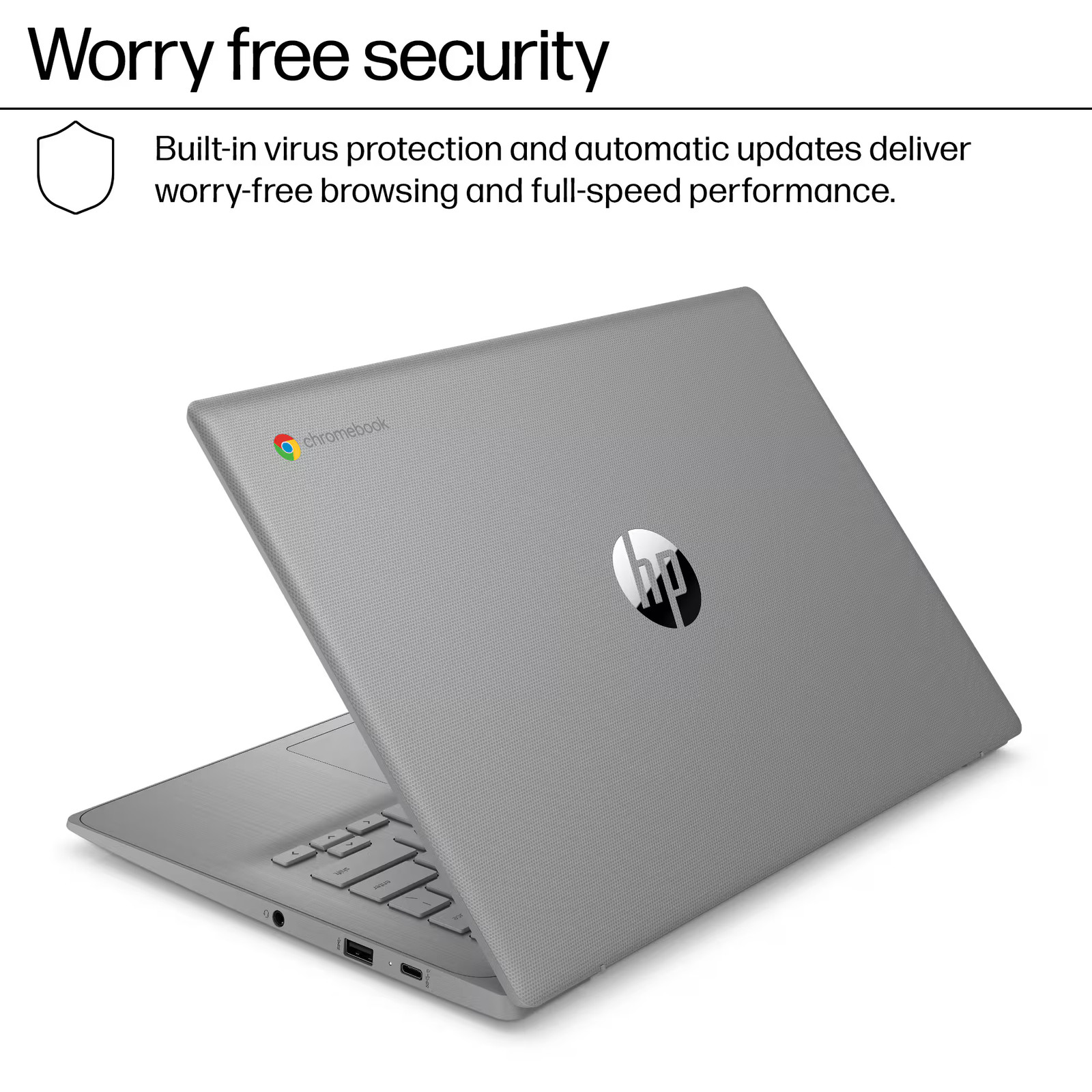 HP CHROMEBOOK 14″ HD LED INTEL CELERON N4500 4GB OB RAM 64GB EMMC Chrome OS