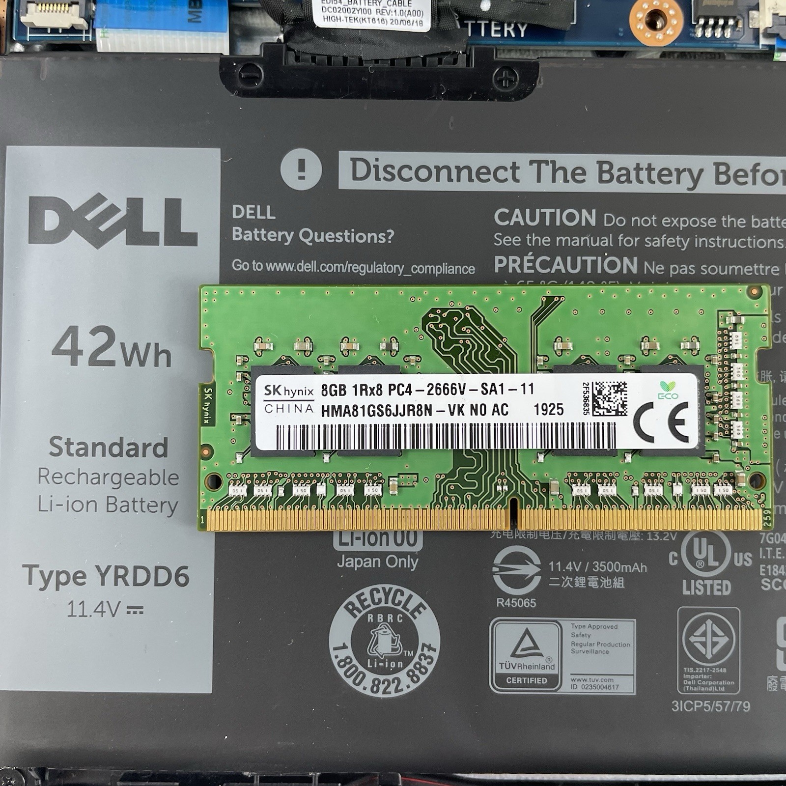 Dell Vostro 3590 15.6″ i7-10510U 4.30 GHz 8 GB RAM No SSD No OS No AC