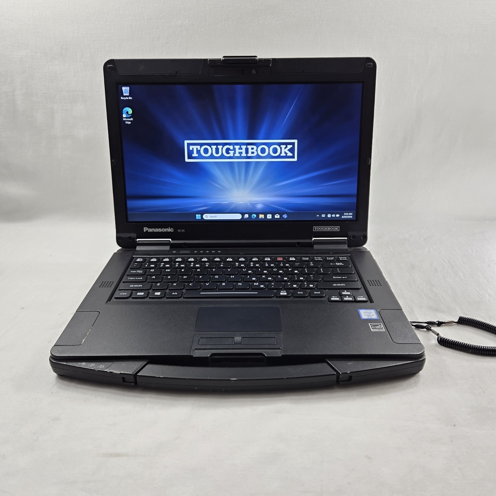 Panasonic Toughbook FZ-55 Touchscreen i5-8365u 256GB SSD 16GB RAM – 4G – GPS W11