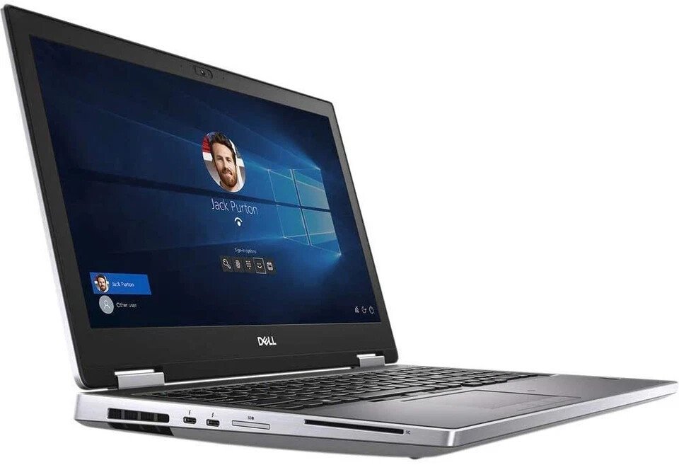 Dell Precision 7540 i7-9850H 15.6″ FHD 32GB RAM 1TB NVME Win 11 pro Laptop Cam