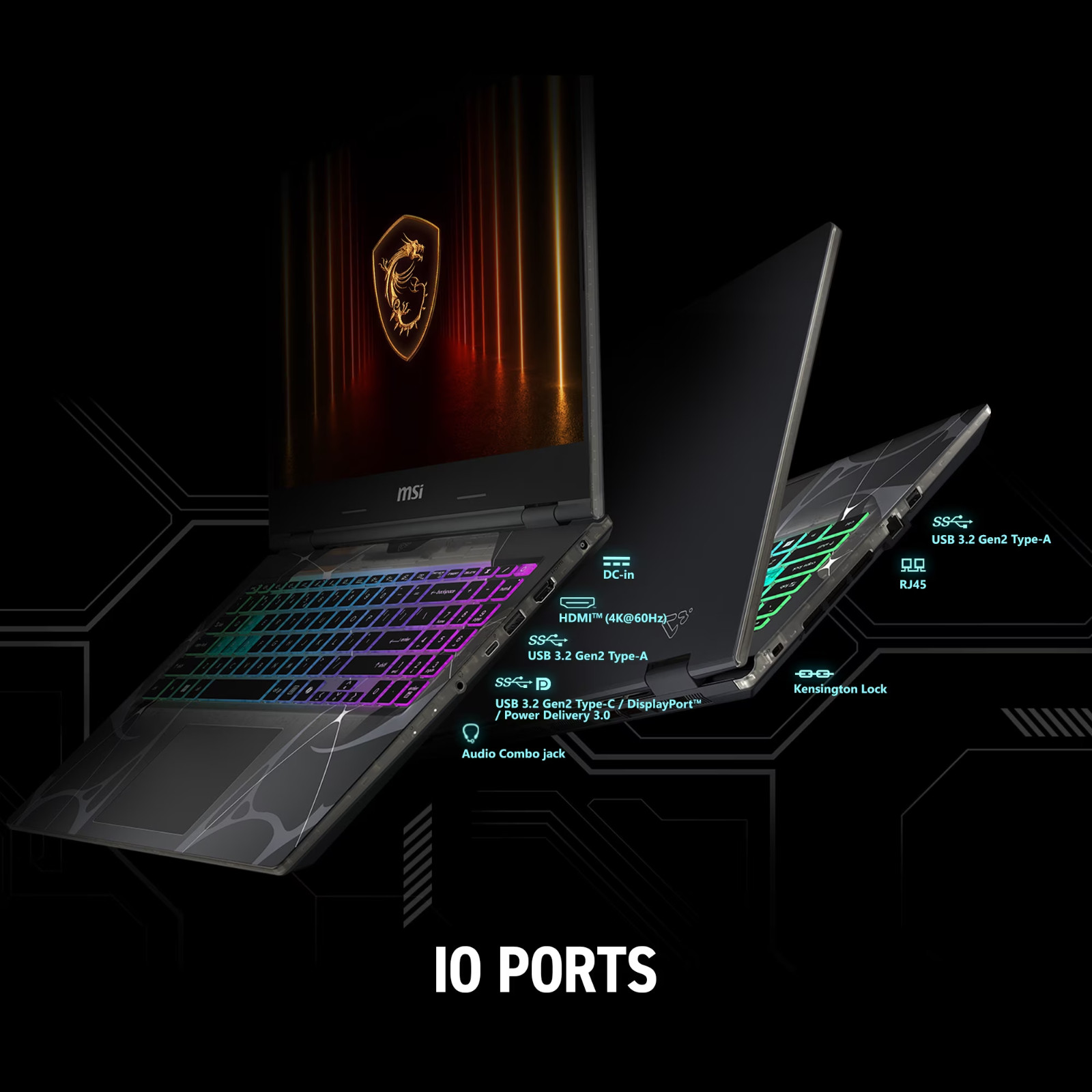MSI Cyborg 15.6″ FHD Gaming Laptop RTX 5070 Intel Core 7 240H 64GB DDR5 2TB SSD