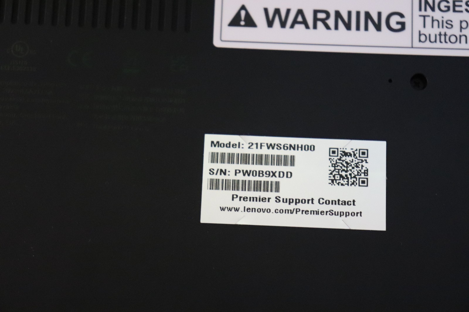 #3 Lenovo Think Pad P1 Gen 6 16 OLED 2.6 GHz i9-13900H 32GB 1TB SSD RTX 2000 Ada