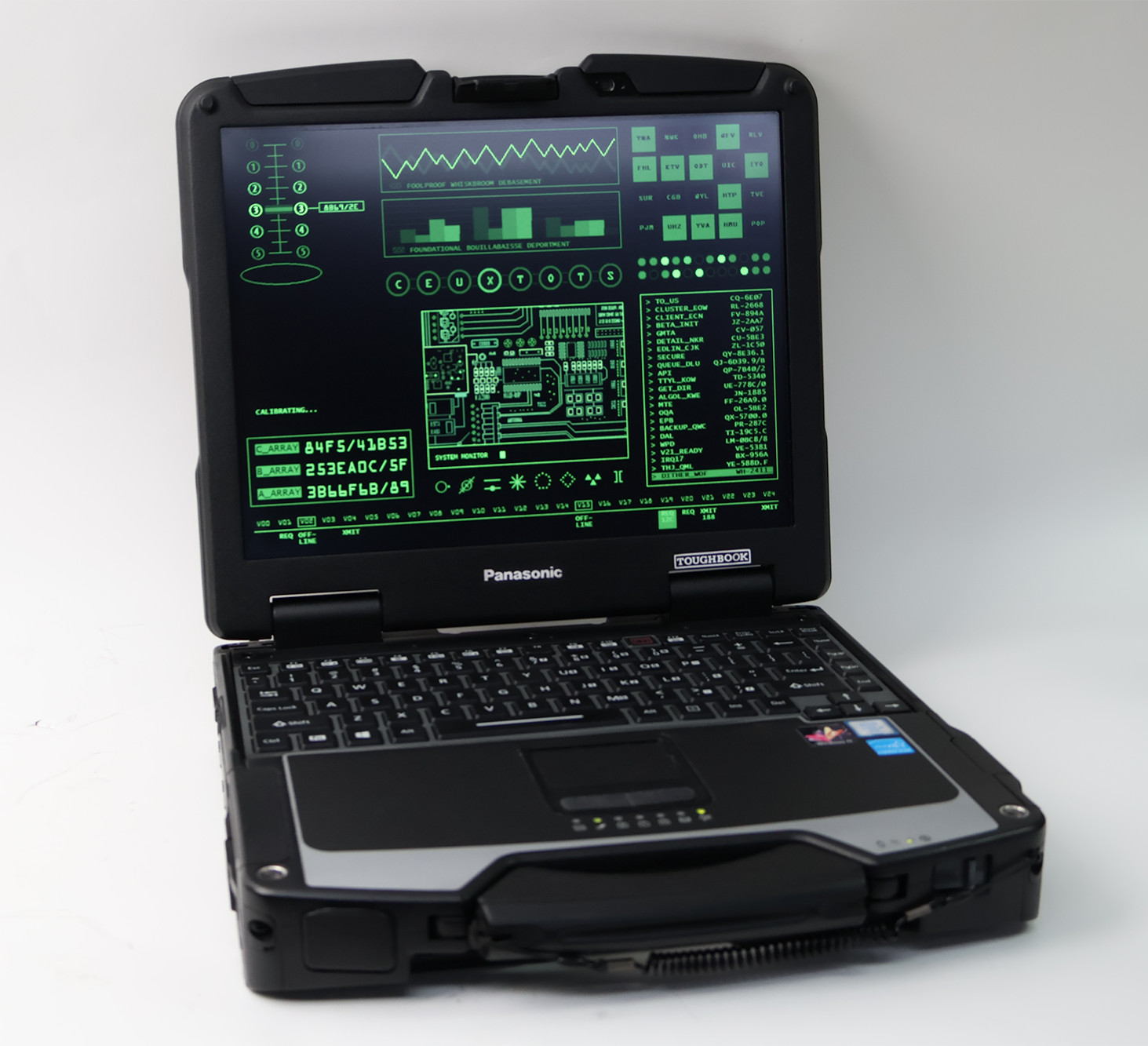 COMMANDO BLACK EDITION CF-31 MK5 TOUGHBOOK, SSD, GPS, Webcam, 4G LTE, Win 10/11