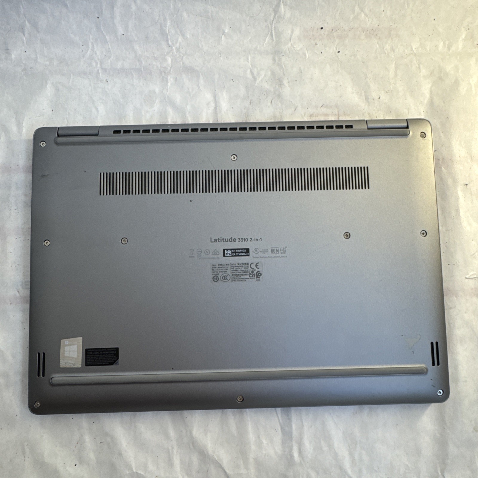 Dell Latitude 3310 2-in-1 13.3″ i3-8145U @2.10GHz 8GB RAM No SSD/OS/BIOS LOCKED