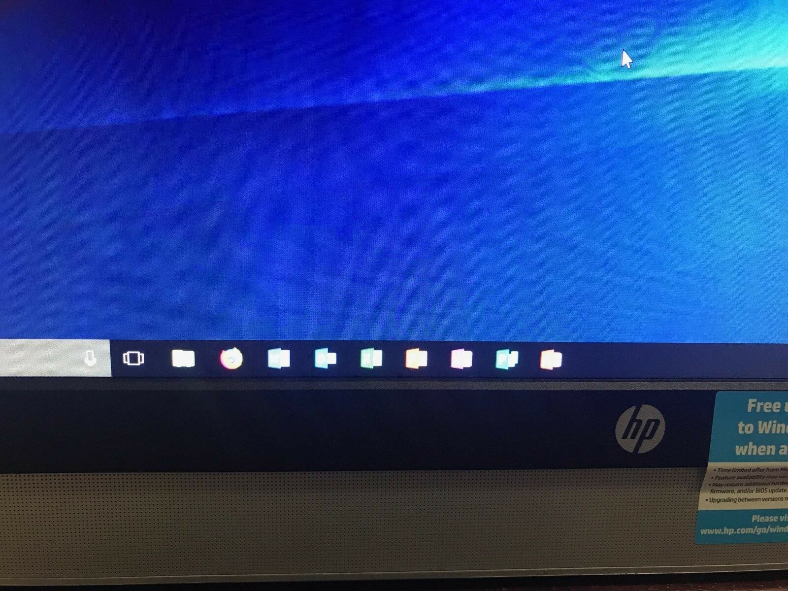 HP Pavilion 23″ AMD A6 6310 APU processor, 4gb of RAM. Windows 10, Microsoft…