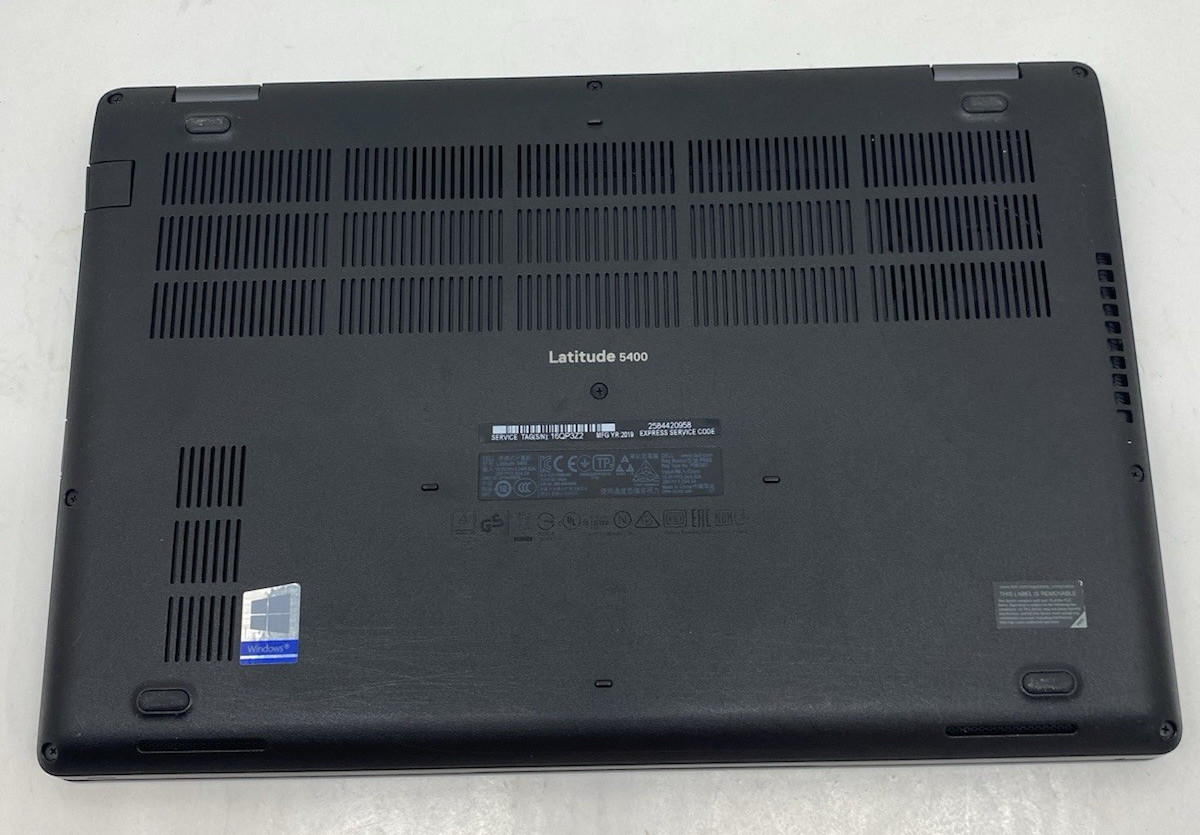 Dell Latitude 5400 Core i5-8265U 1.60GHz 16GB RAM 256GB NVMe SSD Windows 11 Pro