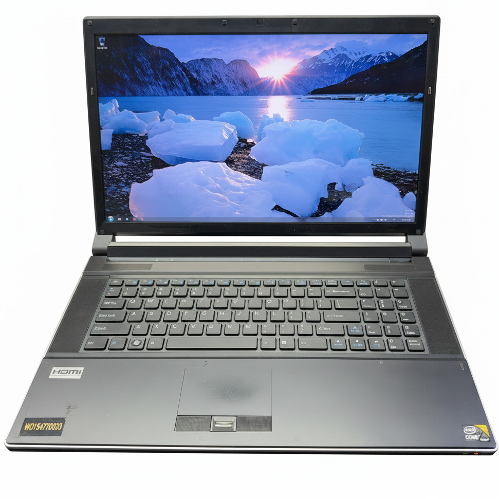 CLEVO W860CU 15.6″ Gaming Laptop i7 X920 2.0GHz 4GB RAM 320GB HDD Win 7 HDMI