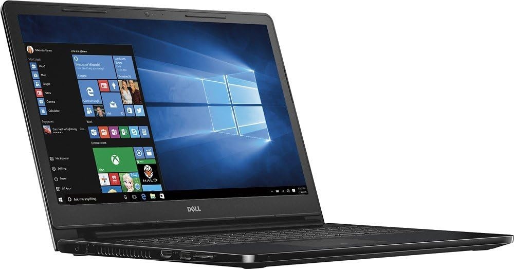 Dell Inspiron 15 3000 15.6” HD Intel Core i3-5015U 8GB RAM TB HDD Win 10 Black