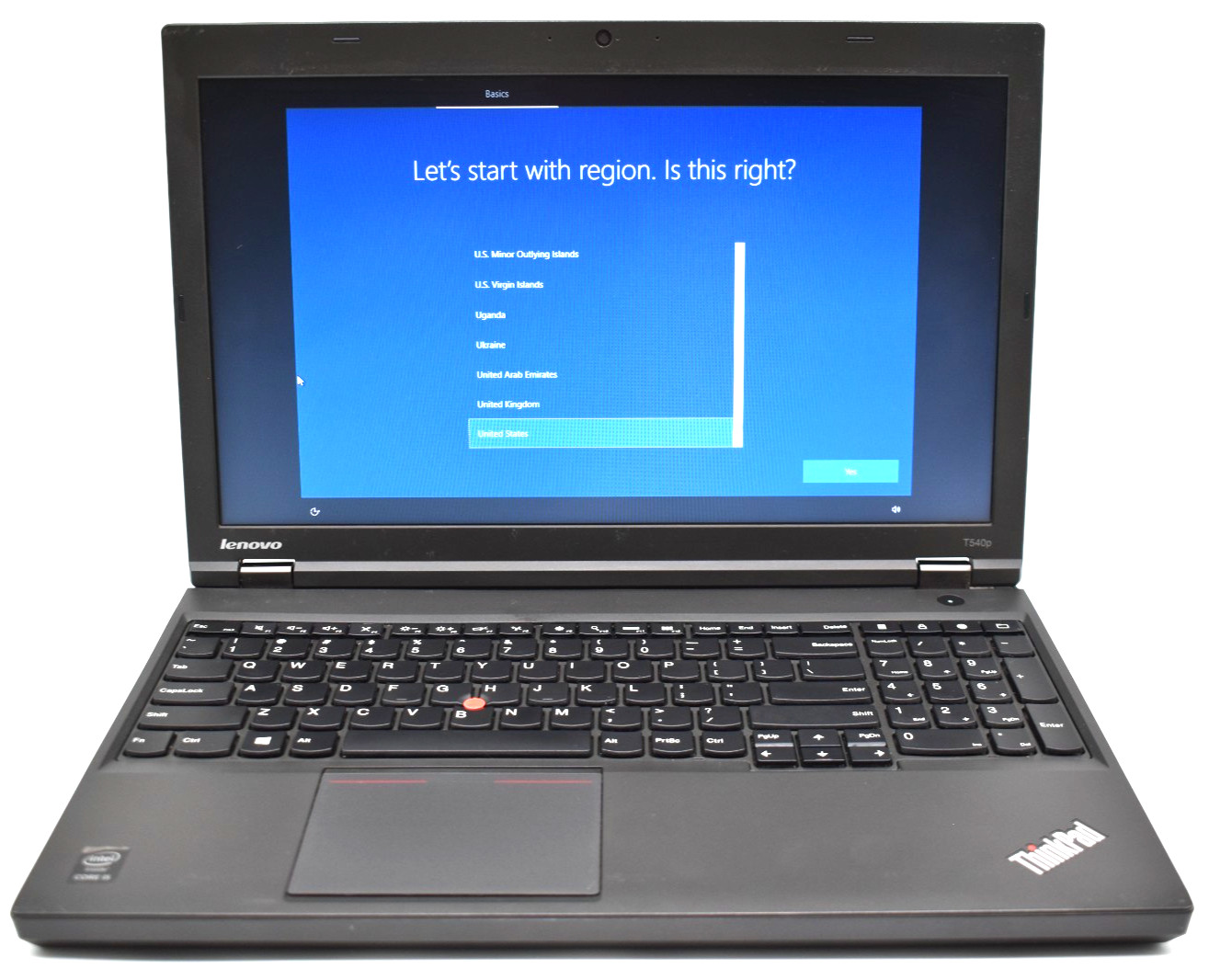15.6″ Lenovo THINKPAD T540P Laptop i5-4300M 2.60GHz 8GB RAM 256GB SSD Win 10 Pro