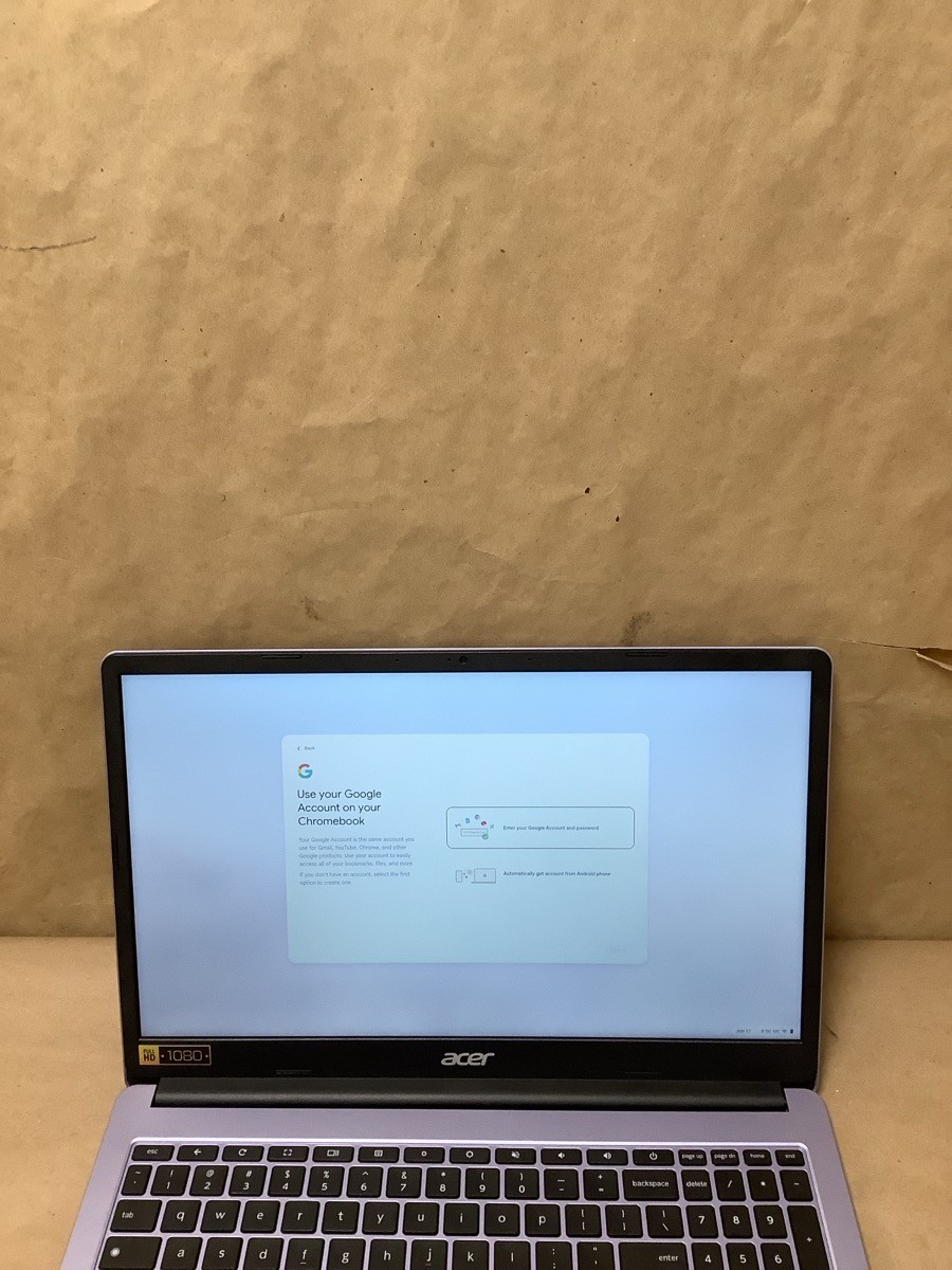 ACER N21Q9 CB315-4H SERIES 15.6″ 4GB RAM 64GB SSD CHROMEBOOK LAPTOP (B33008462)