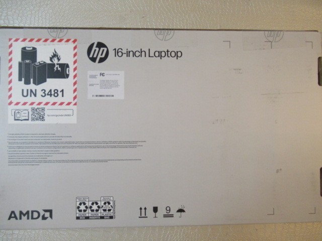 HP Pavilion 16 in AMD Ryzen 5-8540U AI 8GB RAM 512GB SSD Meteor Silver Aluminum