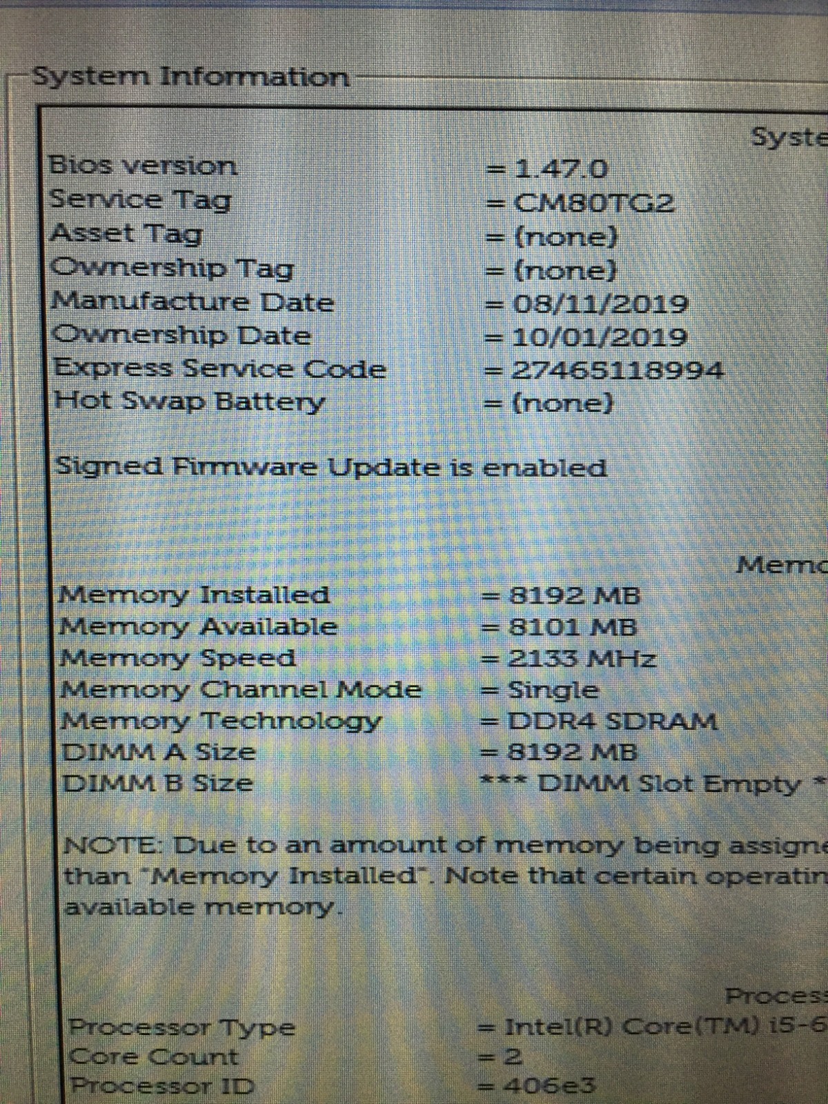 Dell Latitude Rugged Laptop Computer 8GB,Touchscreen,No HD,I5-6300U,CPU,Works