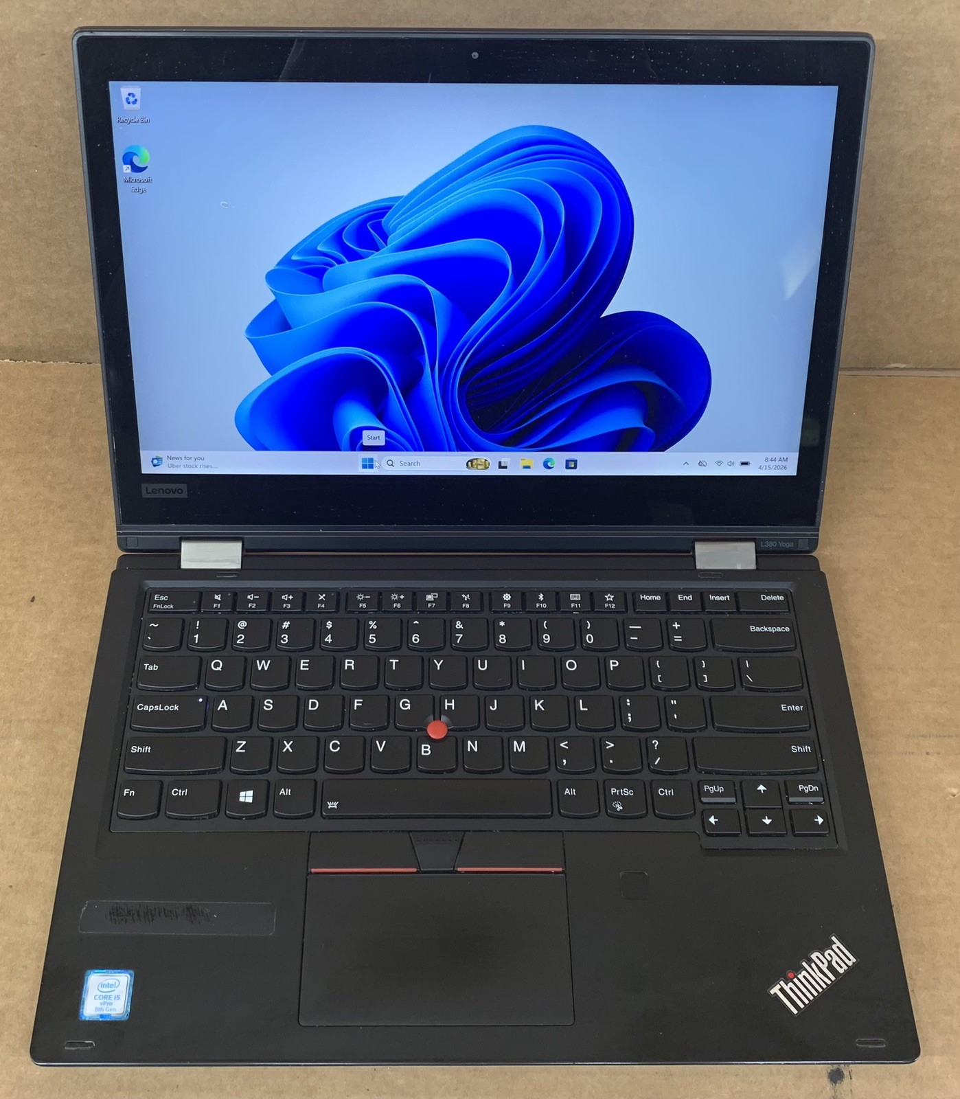 Lenovo ThinkPad L380 Yoga Intel Core i5-8350U@1.70GHz 8GB DDR4 RAM 256GB SSD