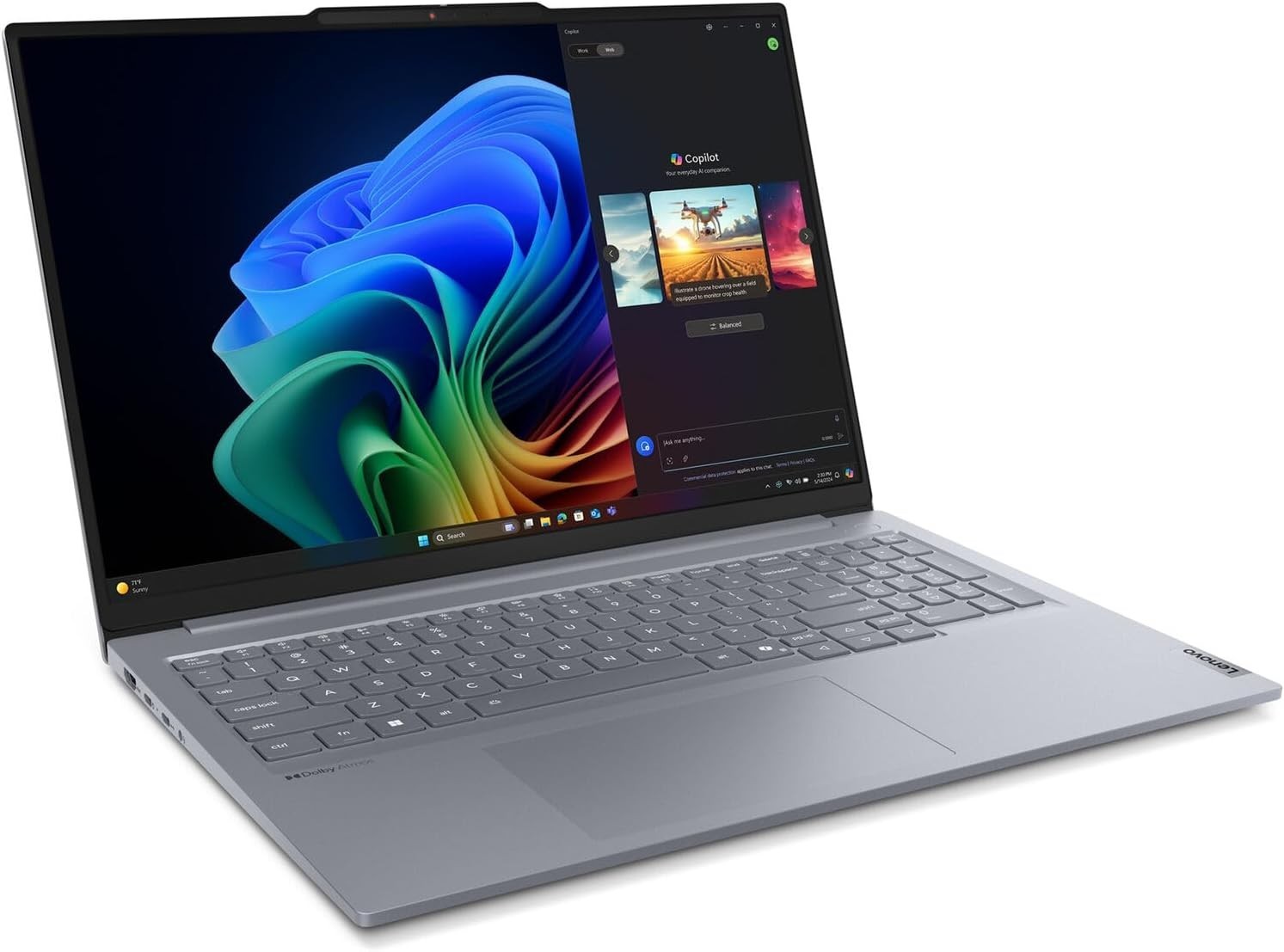 Lenovo ThinkBook 16 Gen 7 Copilot+ 16 Snapdragon X Plus X1P-42-100 32GB 1TB 2-YR