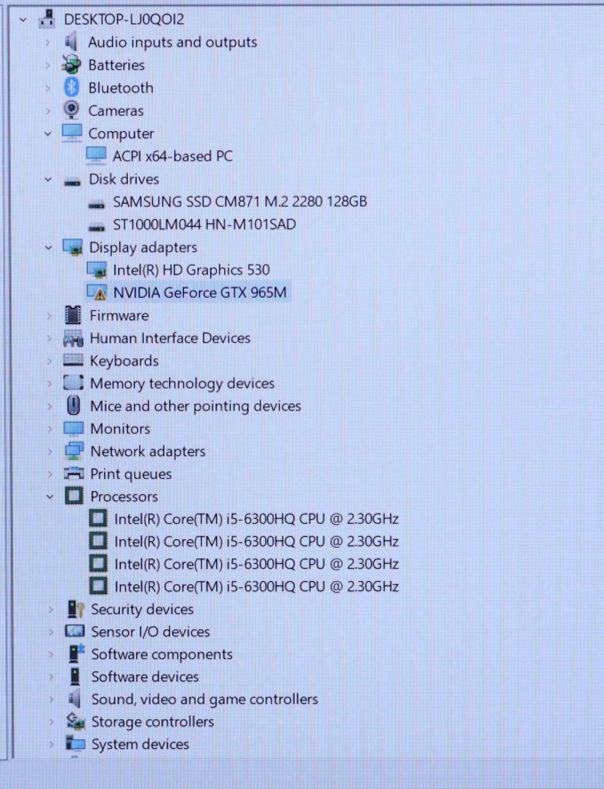 Dell Alienware 15 R2 Core i5-6300HQ 2.3GHz 8GB 128GB 1TB GTX 965M 15.4″