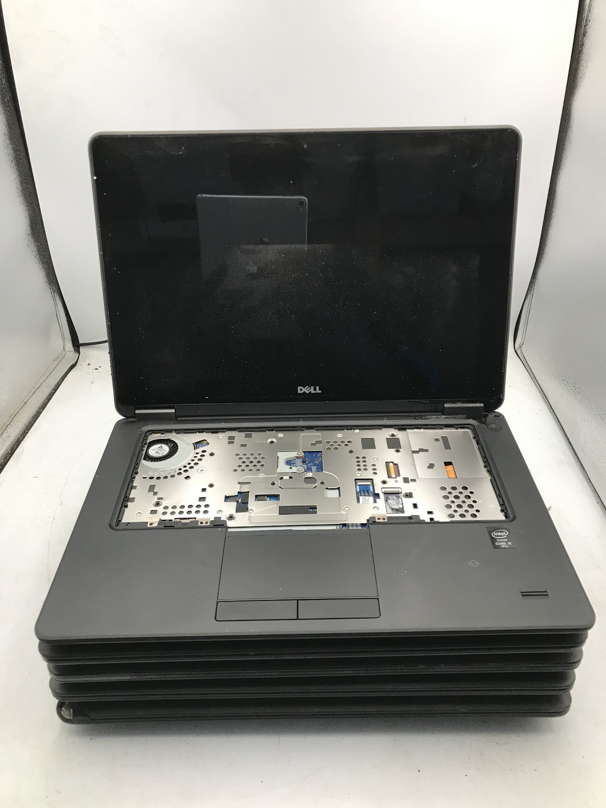 DELL LATITUDE E7450 – LOT OF 5 -FOR PARTS/REPAIR- INTEL I5 5TH GEN – NO RAM – BB