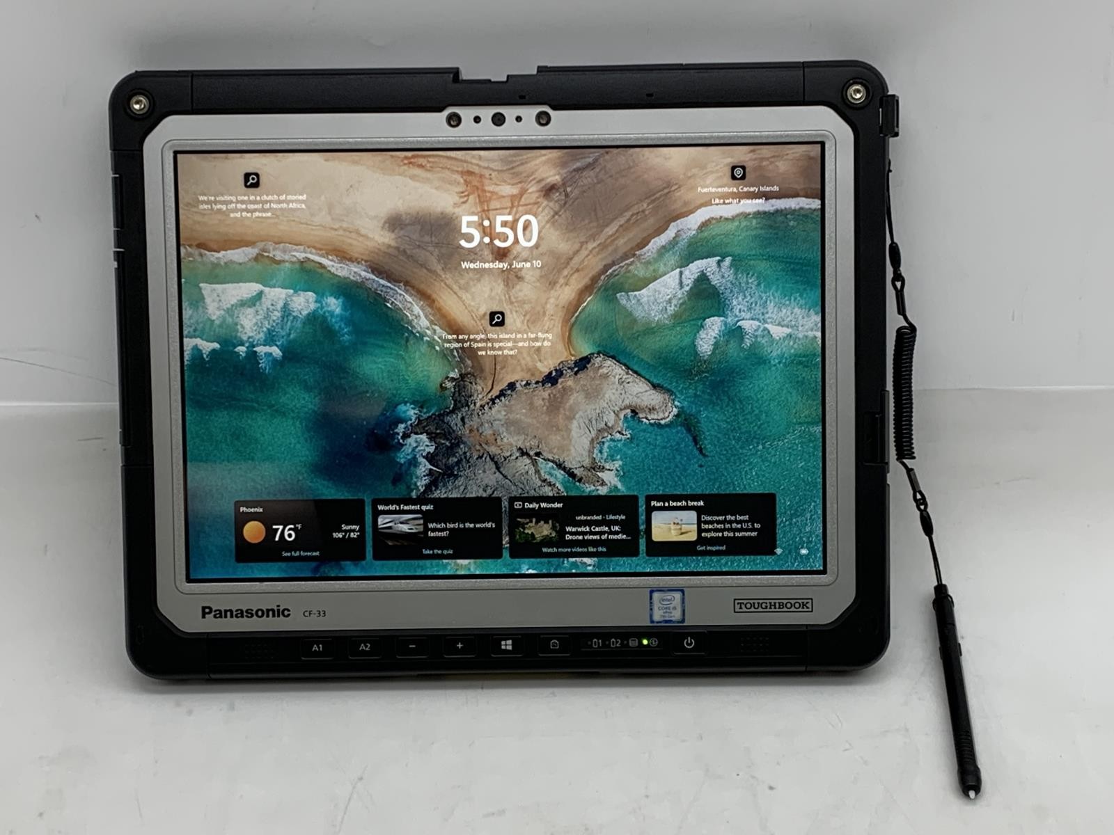 Panasonic ToughBook CF-33 i5-7300U 2.6Ghz 512GB SSD 16GB DDR3 W11P (No keyboard)