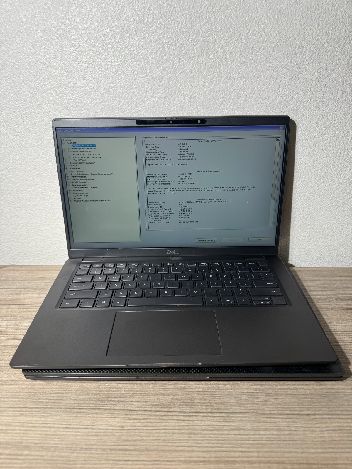 [Lot 3] Dell Latitude 7410 [i5-10310U, 16GB RAM, 256GB NVMe] NoOS ScreenDMG
