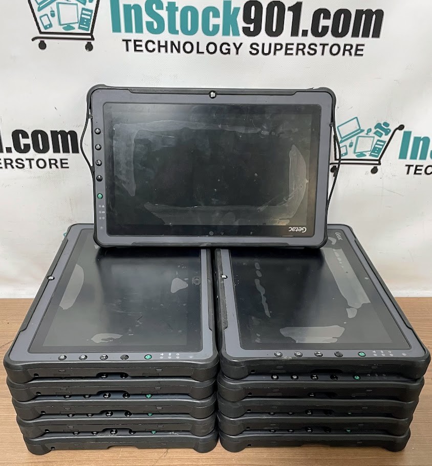 LOT 11 GeTac F110G2 Rugged Tablet i5-10/ i5-8/ i5-5 4gb RAM No SSD FOR PARTS!