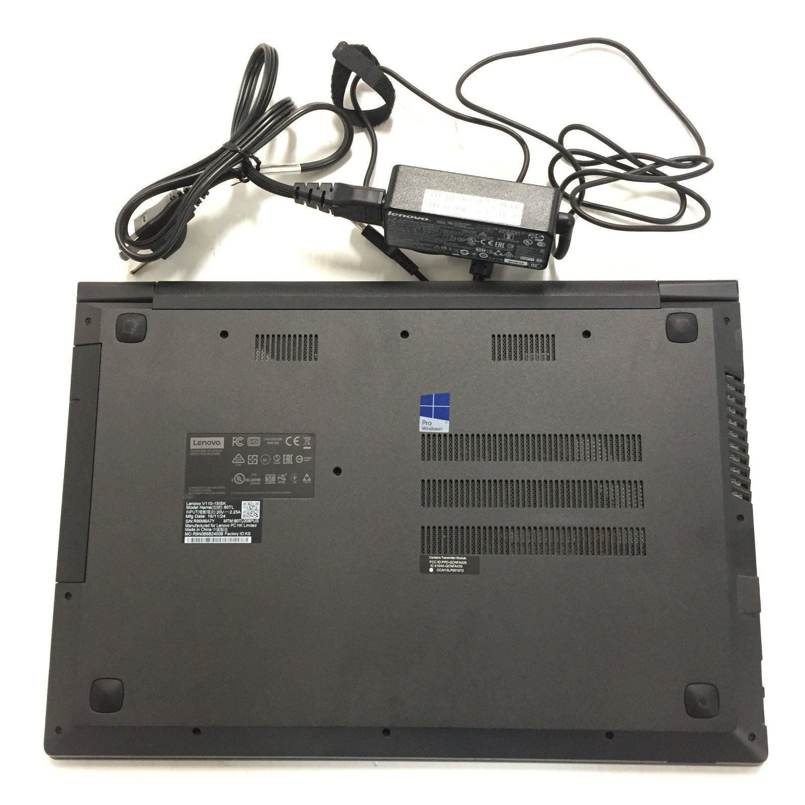 *Bad Battery*Lenovo V110-15ISK 15.6″ Laptop/Celeron 3855U/4GB /500GB HDD/W10 Pro