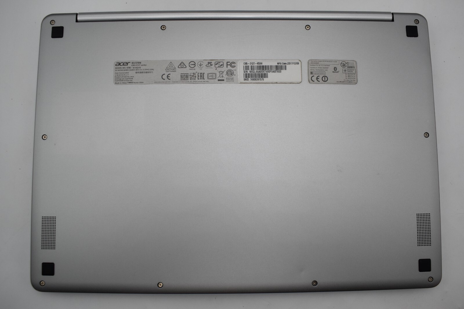 13.3″ Acer CB5-312T Laptop MediaTek M8173C @ 2.1GHz 4GB RAM 64GB SSD Chrome OS