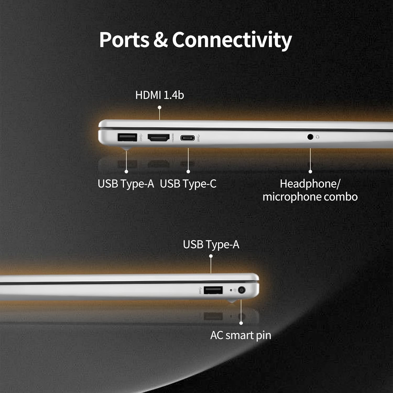 HP 15.6″ Touch Laptop,13th i3-1315U,UpTo 8G 256GB SSD Anti-Glare+Win11pro 4.5GHZ