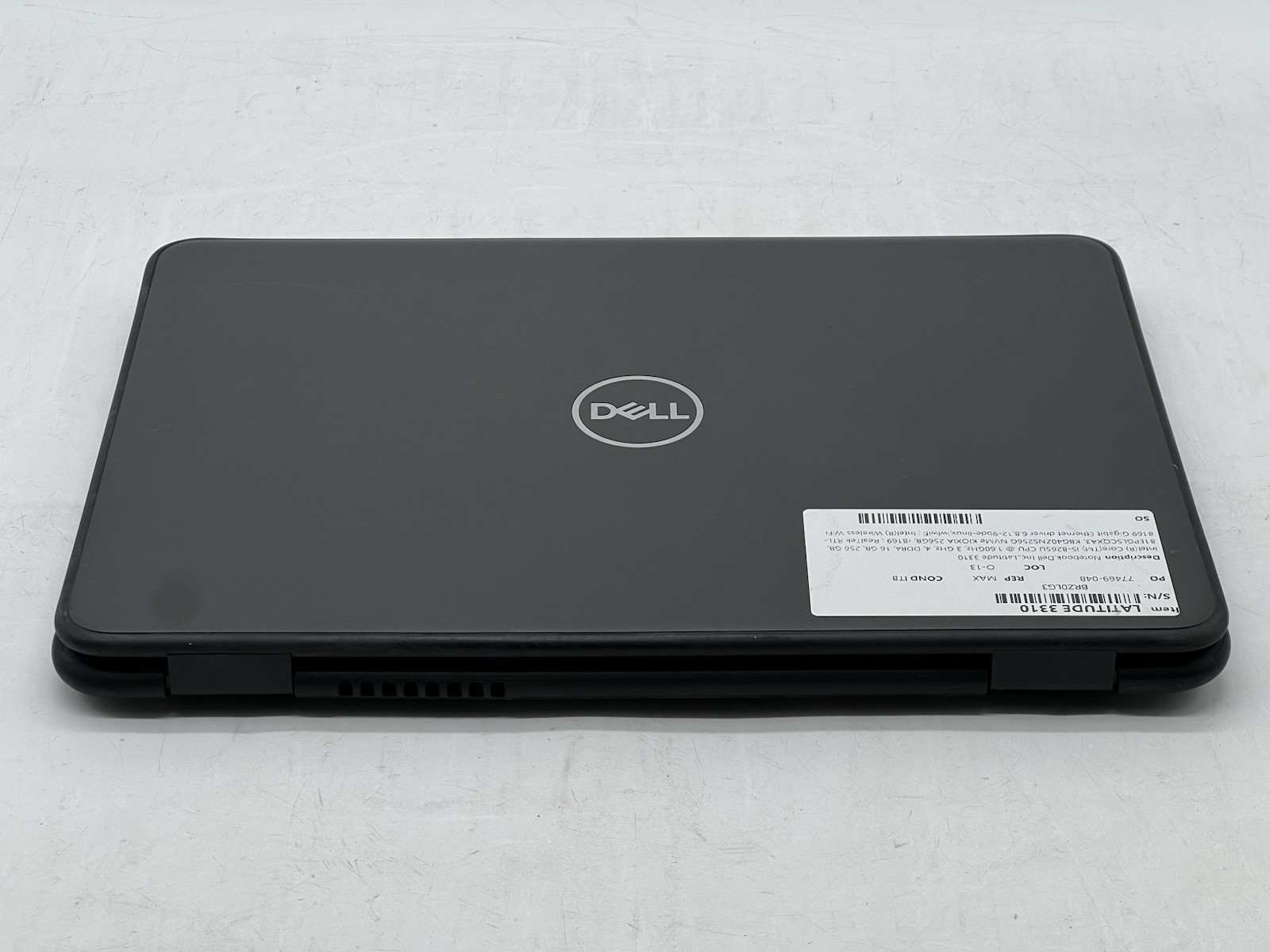 Dell Latitude 3310, i5-8265U CPU, @ 1.60GHz, 16GB RAM, 256GB NVMe-No OS/Adapter