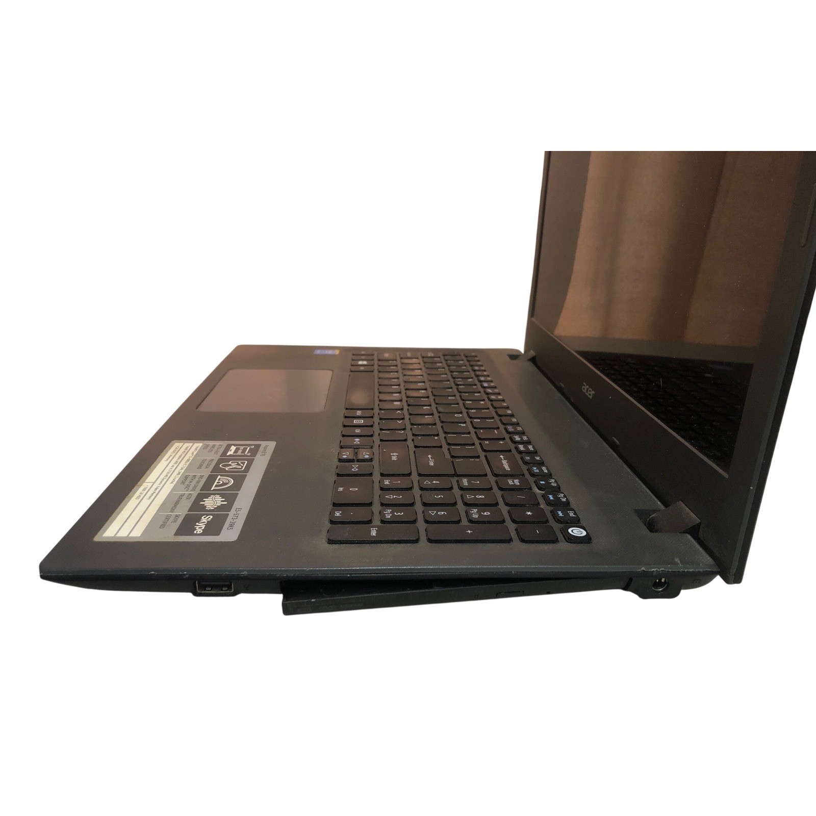 Acer Aspire E 15 E5-573-39K5 Laptop Intel Powers On No Hard Drive Parts Repair