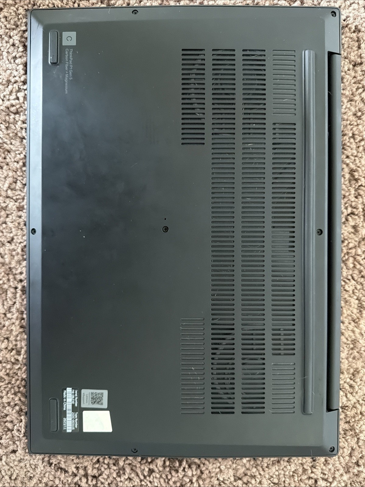 Lenovo ThinkPad P1 Gen 5 2.50 i9-12800H 64GB 2TB NVIDIA® RTX™ A5500 16GB