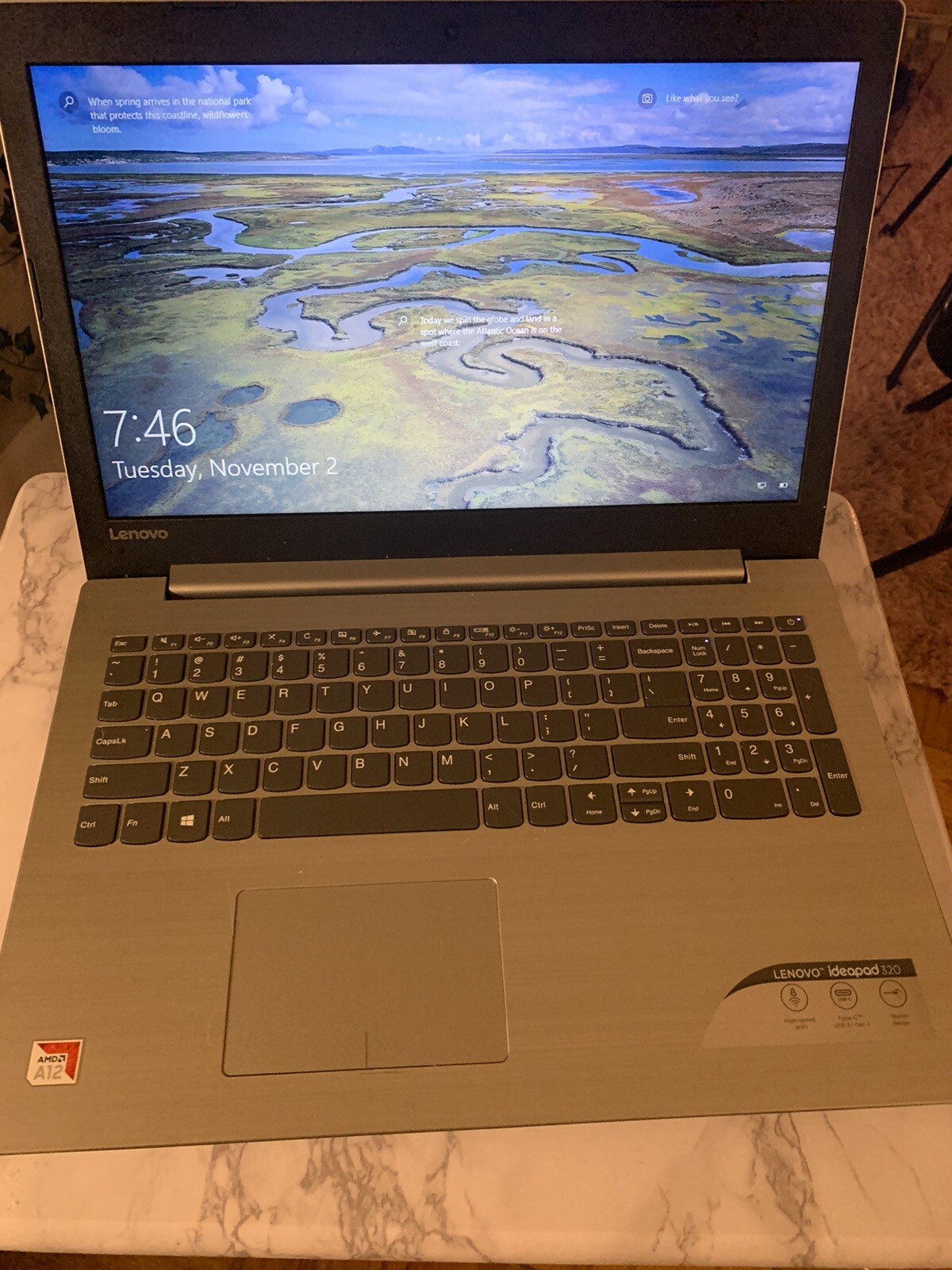 Lenovo 80XS00DJUS 15.6in” AMD A12 8GB Radeon R7 1TB
