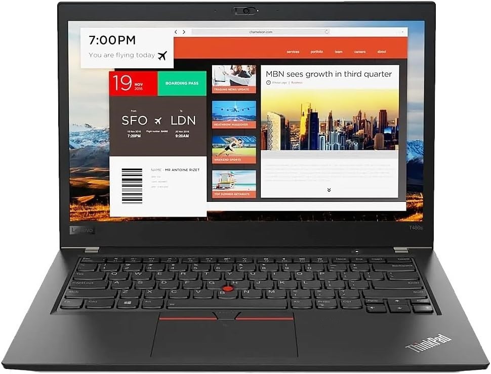 🔥14″ Lenovo ThinkPad Laptop PC: Backlit Keyboard! FHD 1080P! Windows 11 Pro!🔥