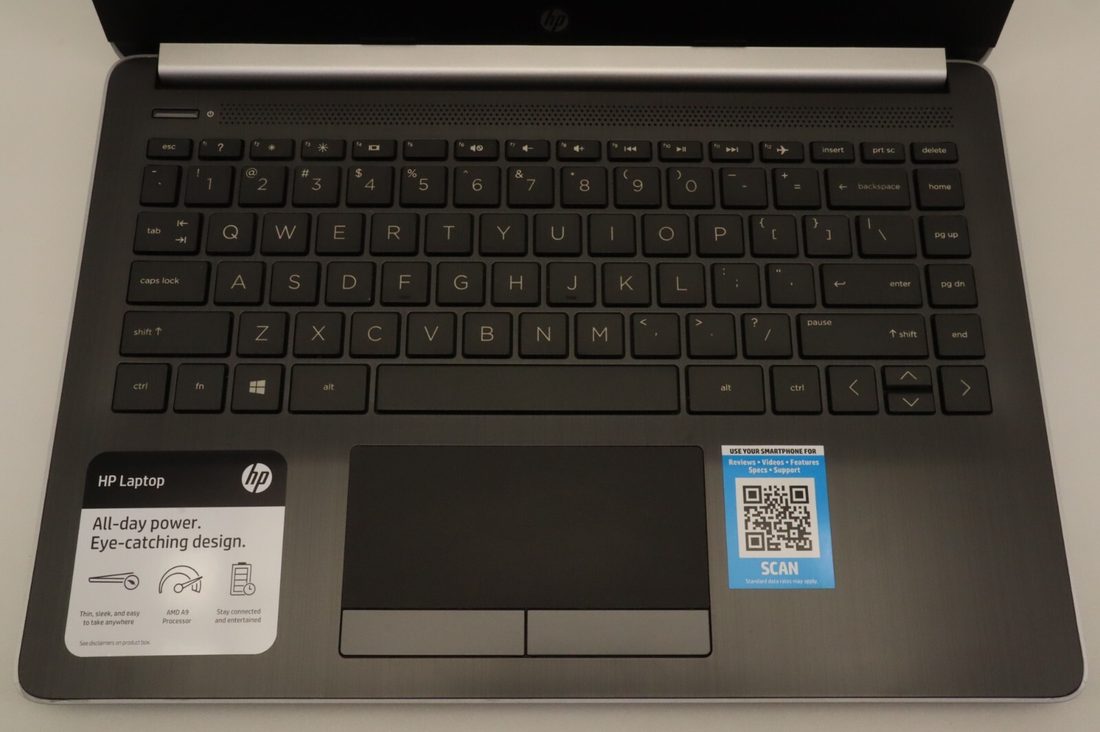 HP Laptop 14-dk0002dx 14″ 8gb RAM 128gb SSD *Read Desc** #12