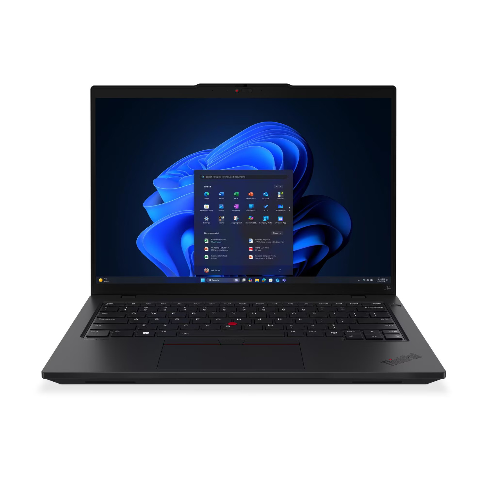 Lenovo ThinkPad L14 Gen 6 Intel Core Ultra 7 255U 32GB 1TB W11 Pro Backlit