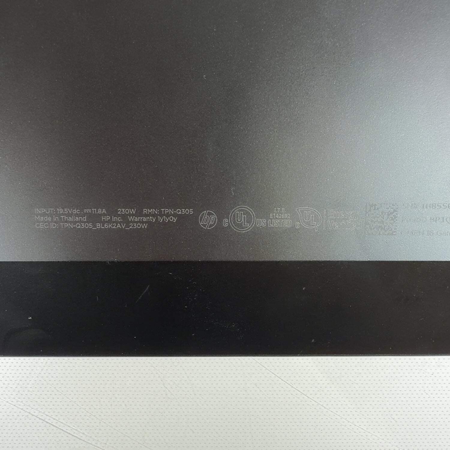 HP Omen 16-AP0053DX 16″ Ryzen 9 8940HX 2.4GHz 32GB RAM 1 TB SSD GeForce RTX 5060