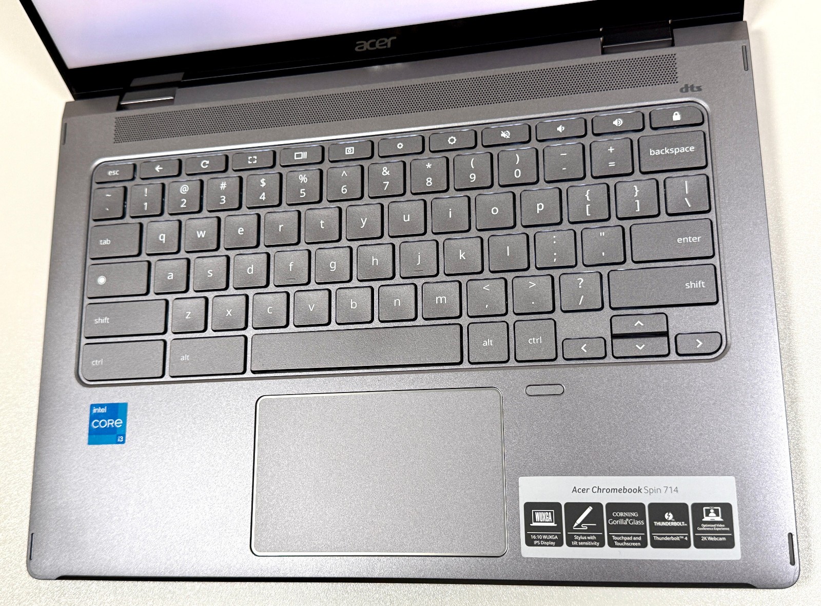 Acer Chromebook Spin 714 CP714-2WN-320J 14″ 1.2GHz i3-1315U 8GB RAM 256GB SSD