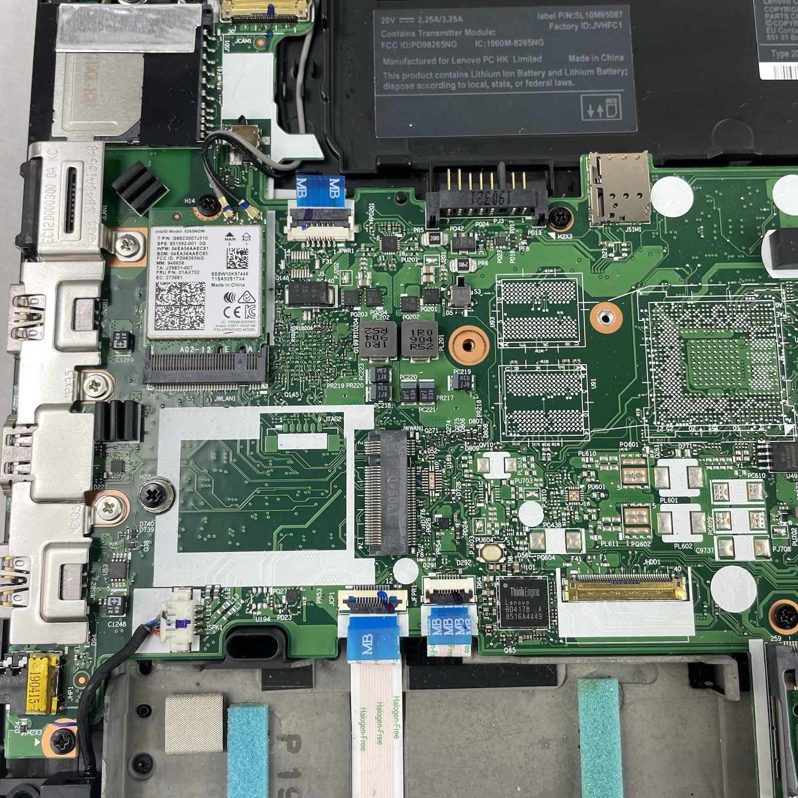 Lenovo ThinkPad T480 14″ i5-8350U 1.70 GHz 8 GB RAM No SSD/OS/AC – Missing DIMM