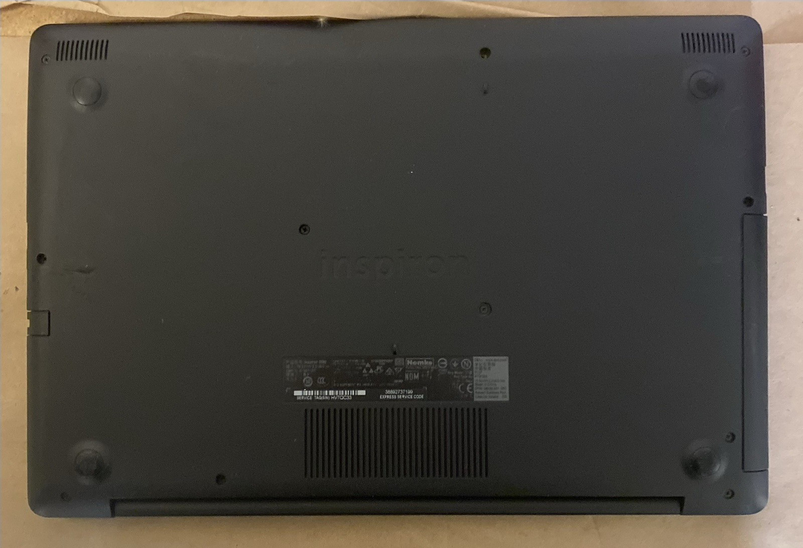 Dell Inspiron 3580 – WXGA – i5-8265U – 8GB RAM – 1TB HDD – Black – Read