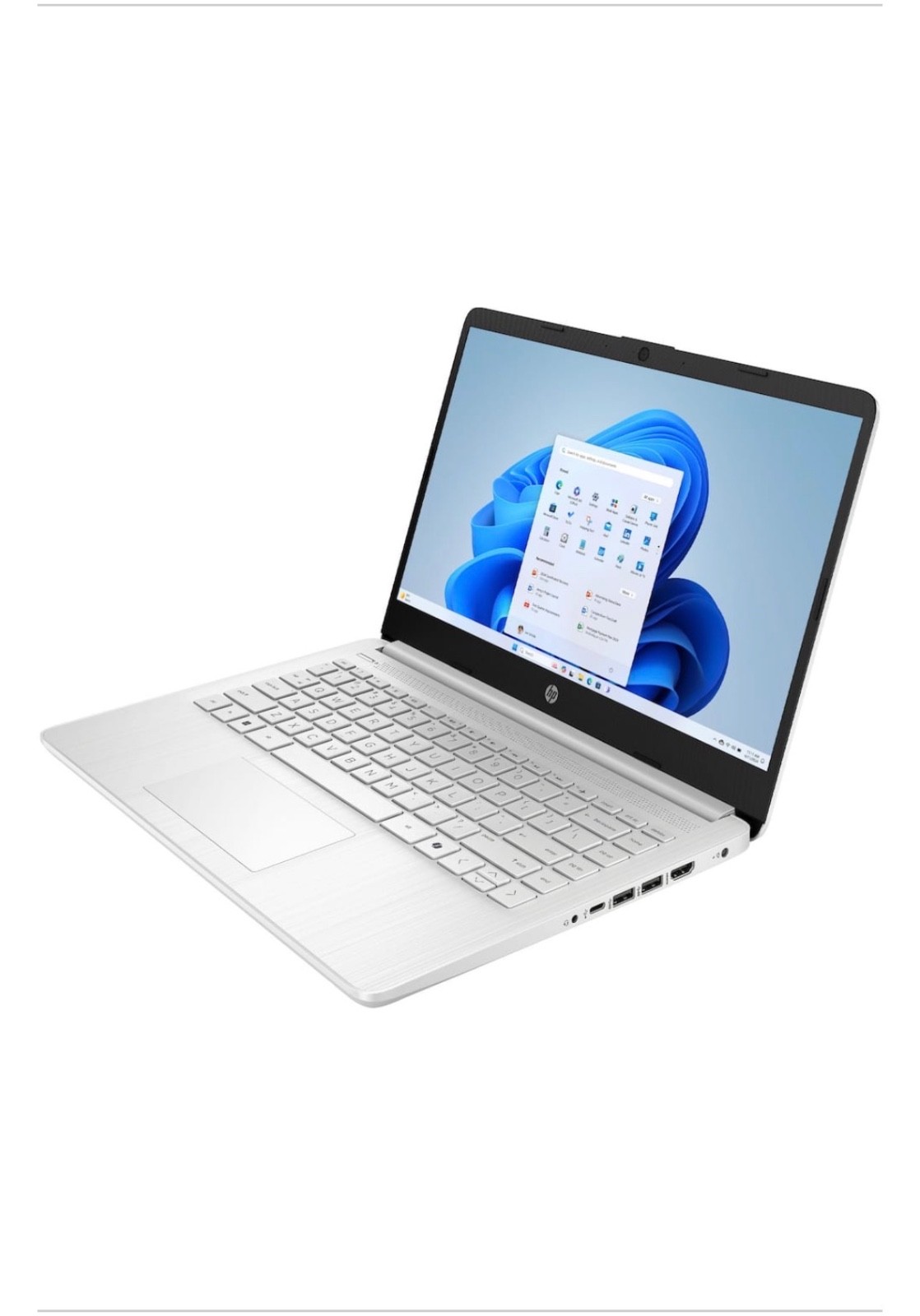 HP 14DQ0052DX 14″ (64 GB, SSD, Intel Celeron N, 1.10 GHz, 4 GB) Laptop -…