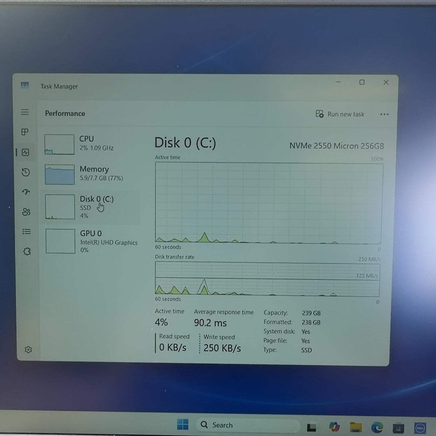 Dell Inspiron 3520 15.6″ Pentium Silver N5030 1.1GHz SSD