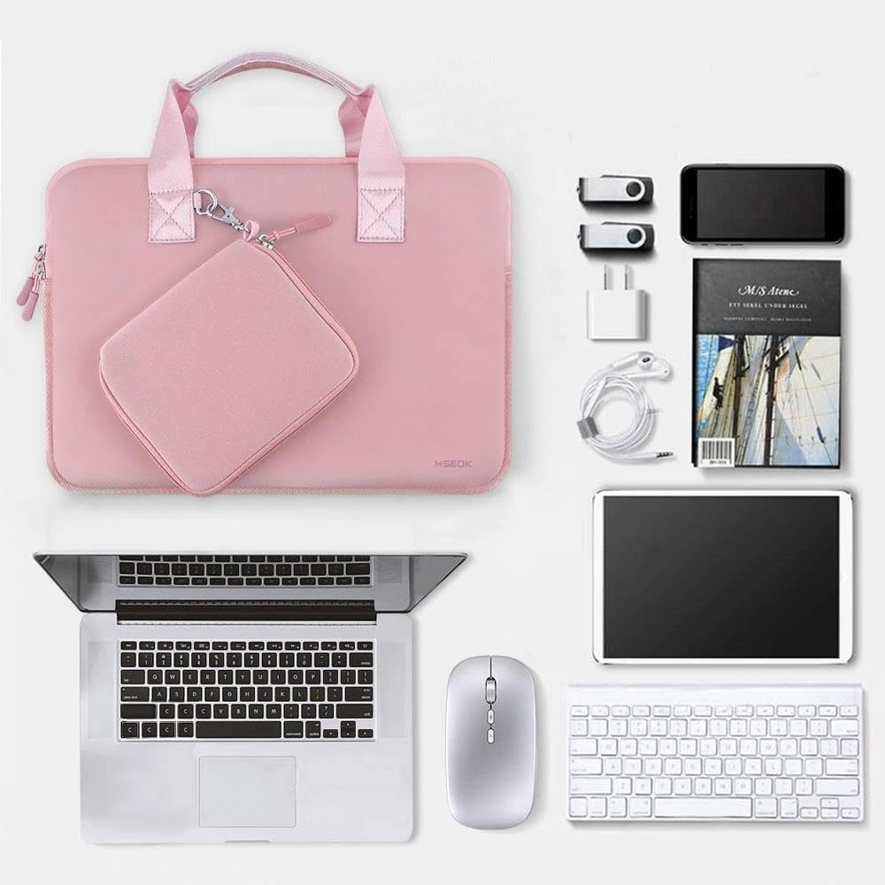 Neoprene Laptop Sleeve for 14 Inch Notebooks, Compatible with MacBook Pro, Bag