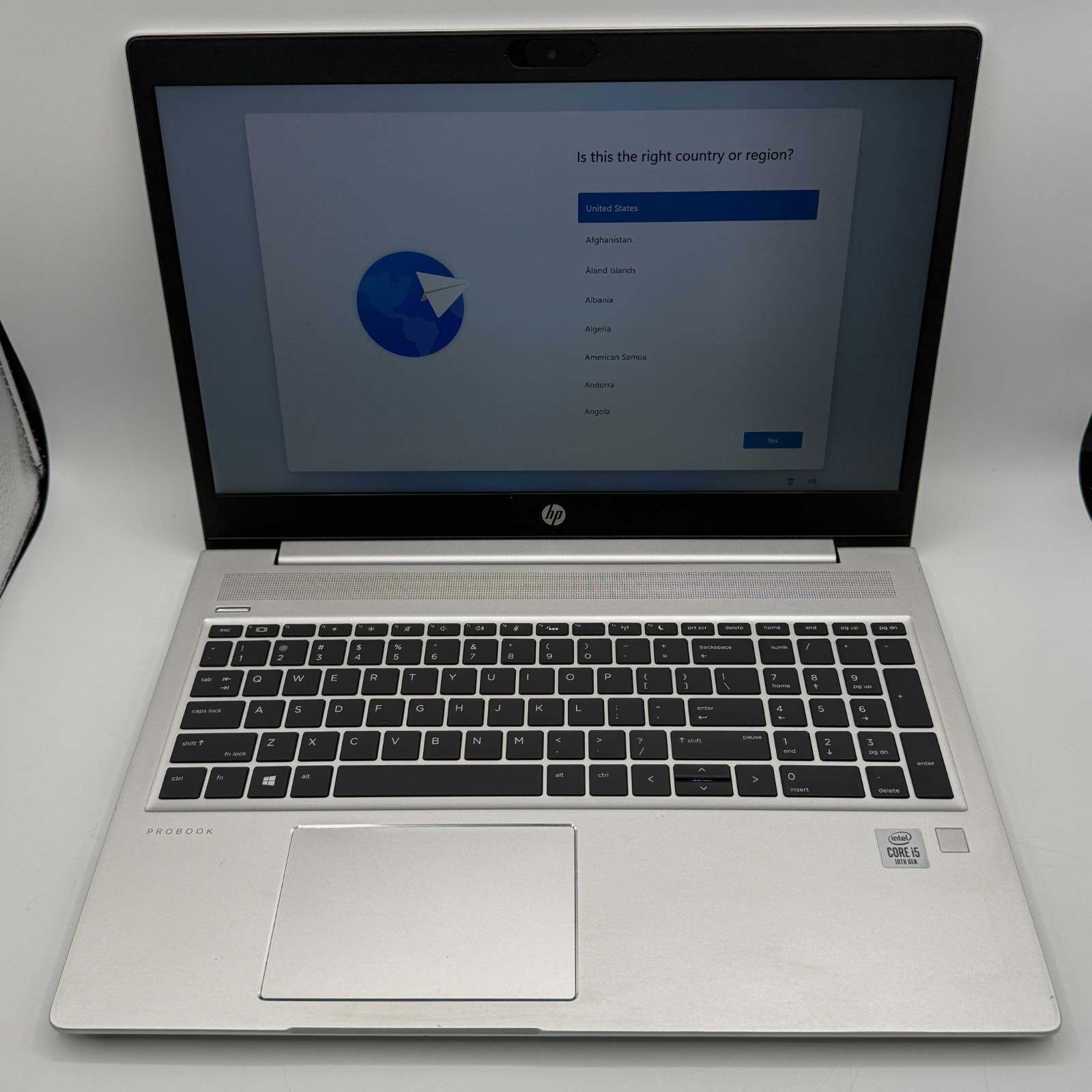 HP ProBook 450 G7 15.6″ i5-10210U 16GB RAM 256GB SSD Win 11 Pro Webcam Laptop