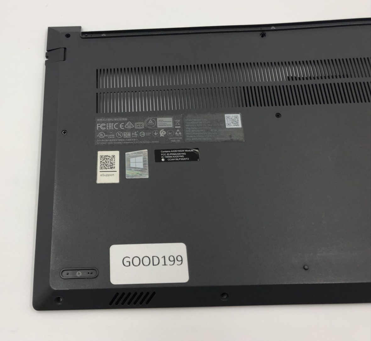 Lenovo ThinkBook 15 G2 ITL Bottom Cover – OEM Part with Minor Scratches