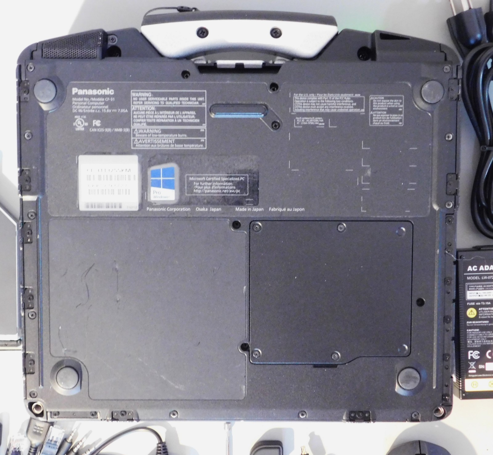 TOUGHBOOK CF-31 MK5: COMMS Laptop w/HAM Digital+Programing w/SDR, Win & DragonOS