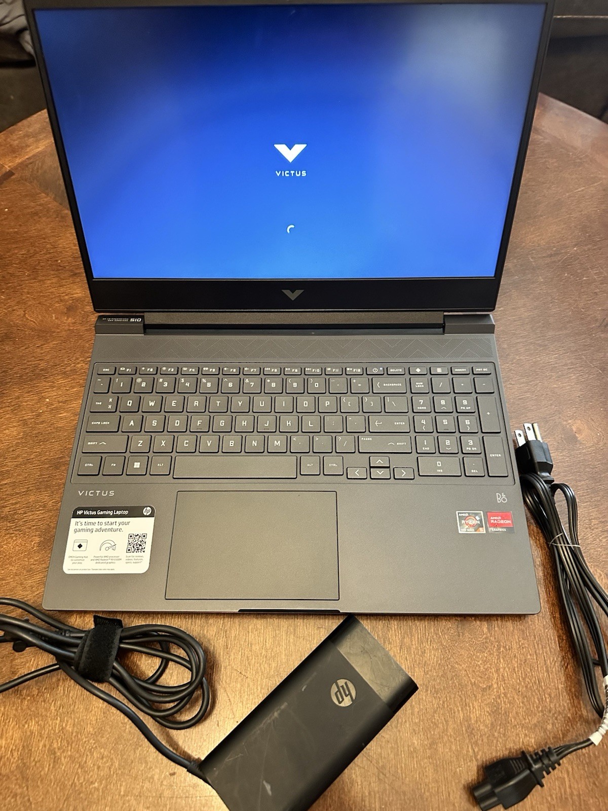 HP Victus 15 Ryzen 5 5600 H Process 8GB 512GB AMD Radeon RX 6500 M Graphics