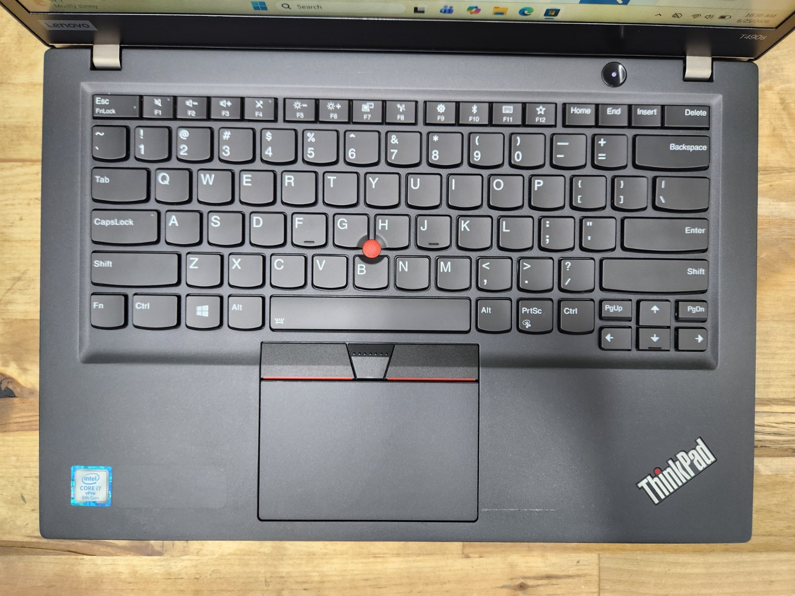 Lenovo ThinkPad T490s FHD Touchscreen i7-8665U 16GB 256GB SSD Windows 11 Pro ~